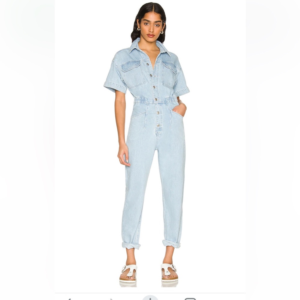 Free People / We The Free Marci Jumpsuit in Clear Skies